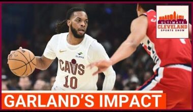 The Cleveland Cavaliers looked like the Cleveland Cavaliers again w/ Darius Garland in the lineup