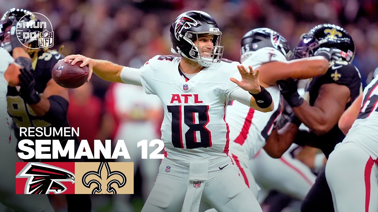 Atlanta Falcons vs. New Orleans Saints | Resumen NFL en español - Semana 12 | NFL Highlights 2025