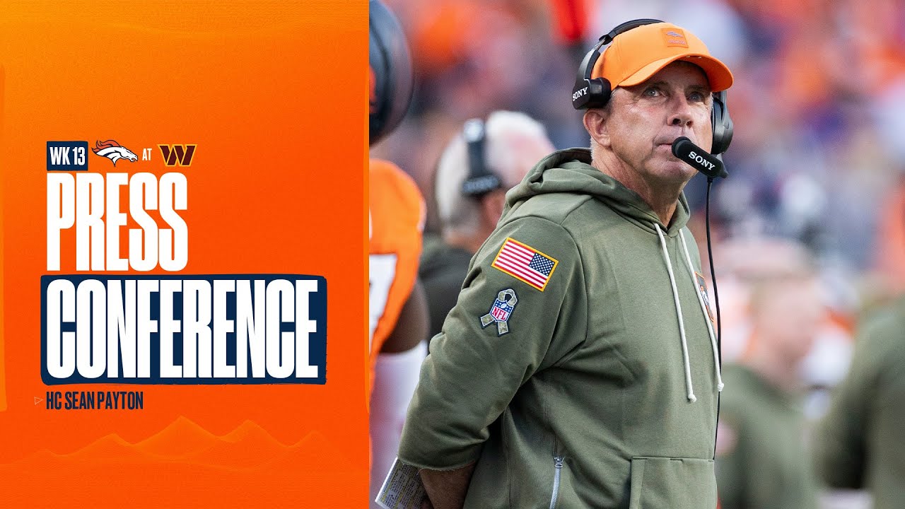 HC Sean Payton after Broncos’ bye: ‘We are in a position to compete for seeding’