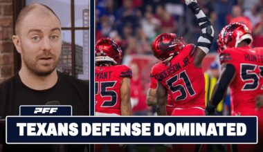 Buffalo Bills vs. Houston Texans Review | PFF Grade Release Show