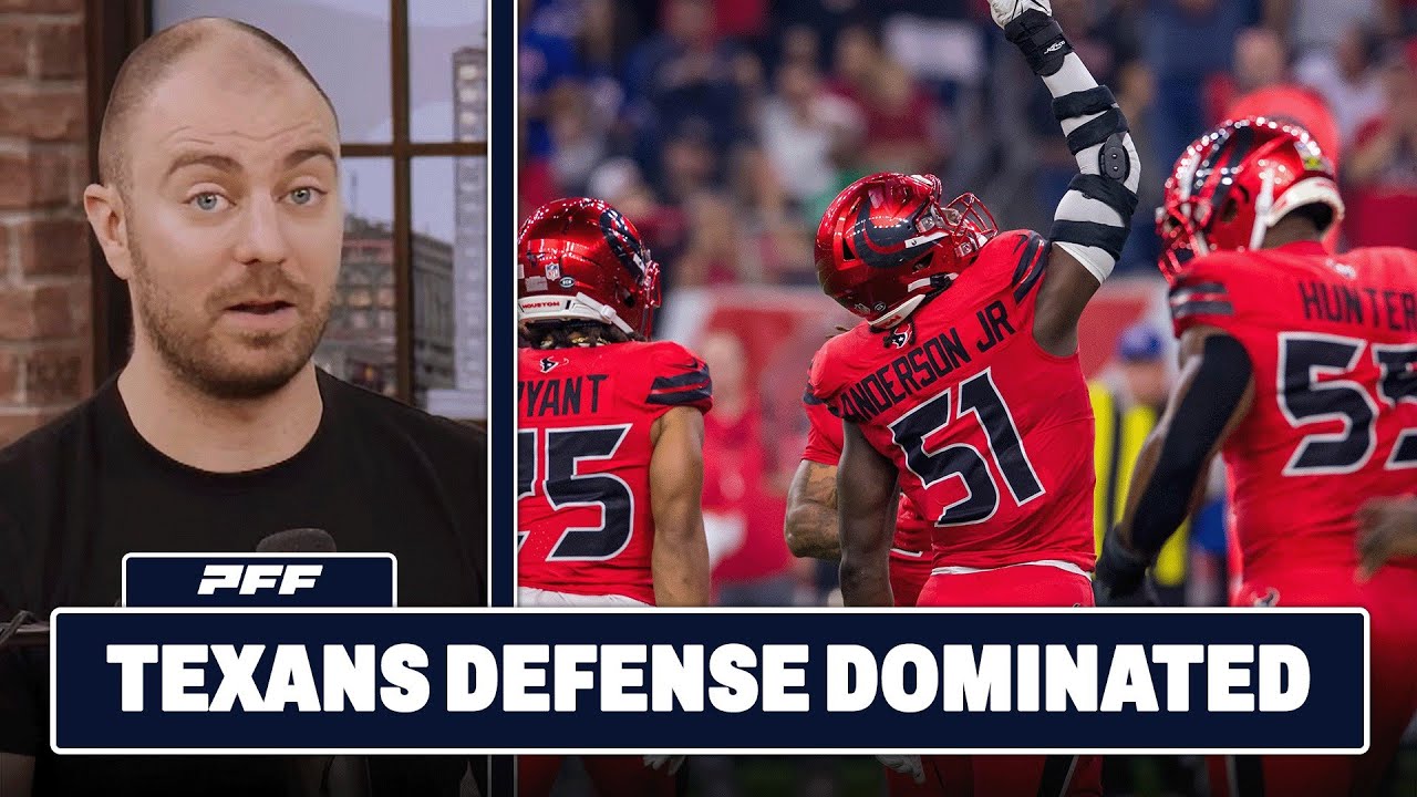 Buffalo Bills vs. Houston Texans Review | PFF Grade Release Show