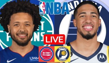 LIVE: DETROIT PISTONS vs INDIANA PACERS | NBA | PLAY BY PLAY | SCOREBOARD