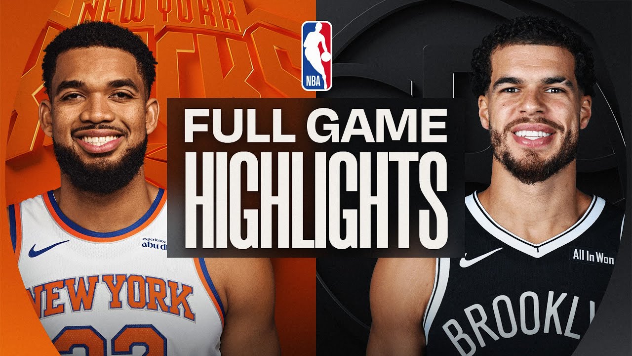 KNICKS at NETS | FULL GAME HIGHLIGHTS | November 24, 2025