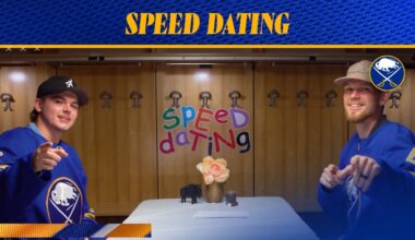 "Wassup Baby, Take Me Out To Dinner!" | Zach Benson and Bowen Byram Go Speed Dating | Buffalo Sabres