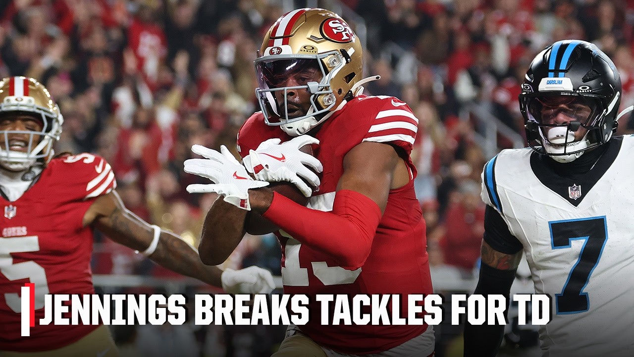 Brock Purdy's TD pass to Jauan Jennings gives the 49ers an early lead vs. the Panthers | NFL on ESPN