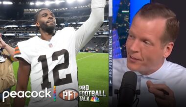Shedeur Sanders wins first NFL start for Browns, stifles Raiders | Pro Football Talk | NFL on NBC