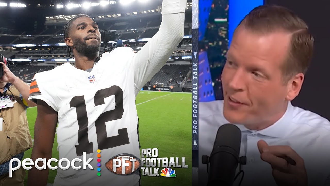 Shedeur Sanders wins first NFL start for Browns, stifles Raiders | Pro Football Talk | NFL on NBC