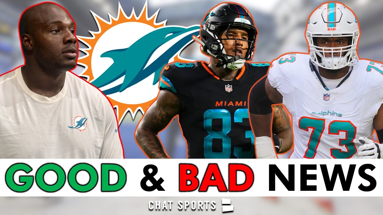 Miami Dolphins Get GREAT & HORRIBLE News