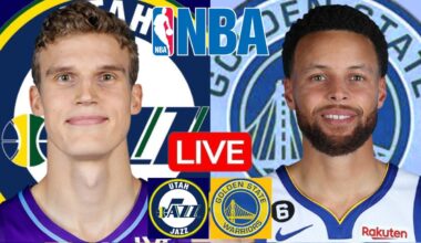 LIVE: UTAH JAZZ vs GOLDEN STATE WARRIORS | NBA | PLAY BY PLAY | SCOREBOARD