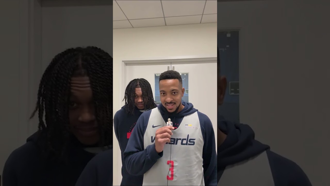 Dancing freestyle, it's Bub Carrington 🕺🪩 #dancingwiththestars #dwts #washingtonwizards #shorts