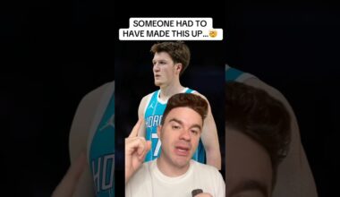 I AM IN DISBELIEF…🤯 #konknueppel #charlottehornets #nba #nbanews