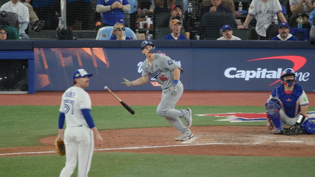 Inside World Series Game 7: Raw footage of the Dodgers clinching the World Series in Toronto!
