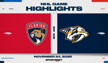 NHL Highlights | Panthers vs. Predators - November 24, 2025