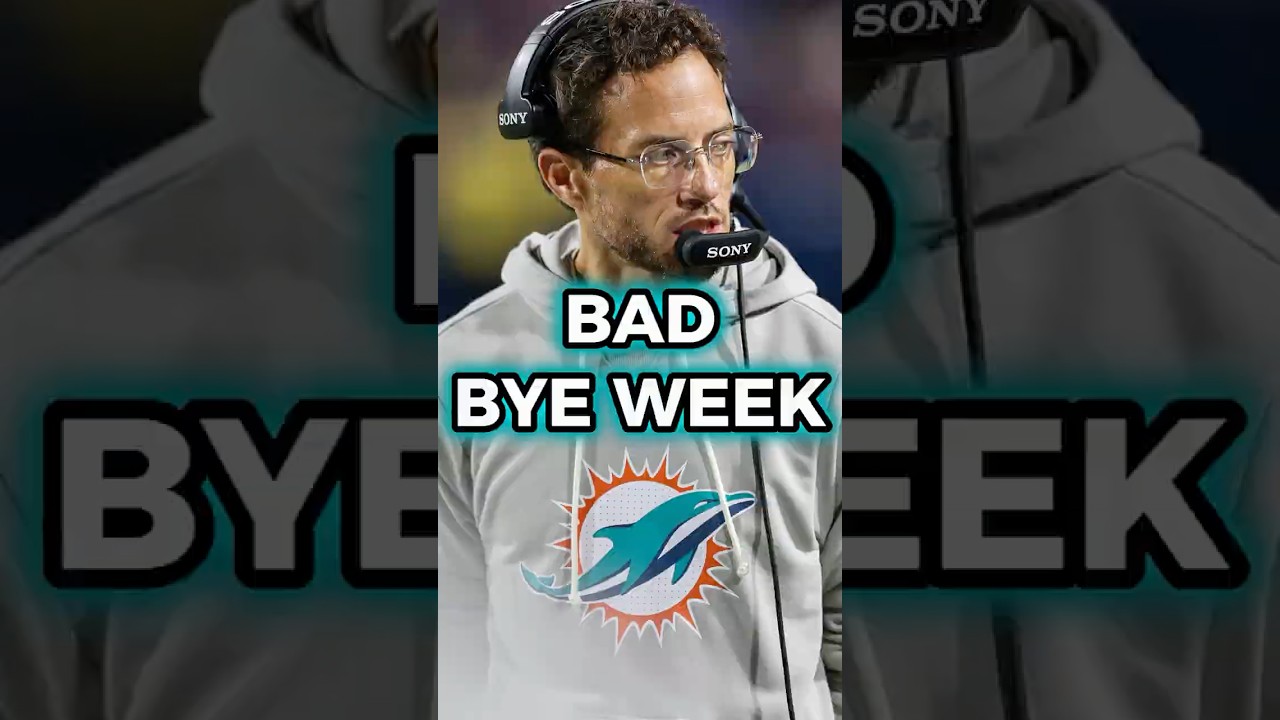 The Miami Dolphins LOST Their Bye Week! #nfl #miamidolphins #shorts