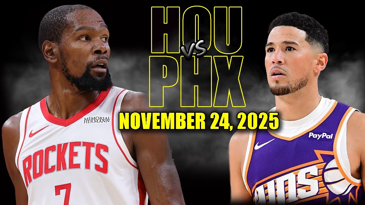 Houston Rockets vs Phoenix Suns Full Game Highlights - November 24, 2025 | NBA Season