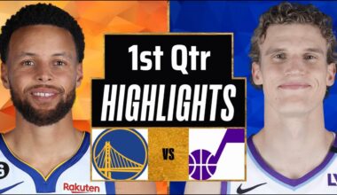 Golden State Warriors vs Utah Jazz Full Game Highlights 1st Qtr | Nov 24 | 2025 NBA Highlights