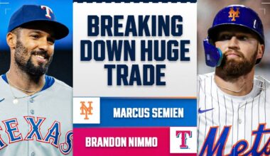 BREAKDOWN: Mets, Rangers complete trade involving Marcus Semien and Brandon Nimmo | Hot Stove
