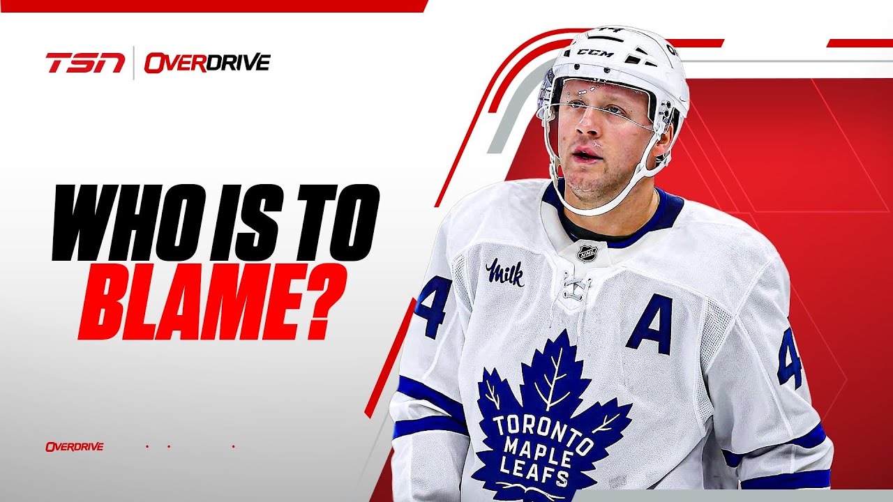 O-Dog on Leafs: 'The biggest percentage of the blame pie, it's that D-core'