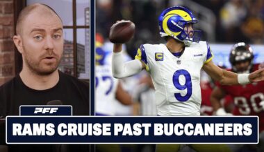 Tampa Bay Buccaneers vs. Los Angeles Rams Review | PFF Grade Release Show