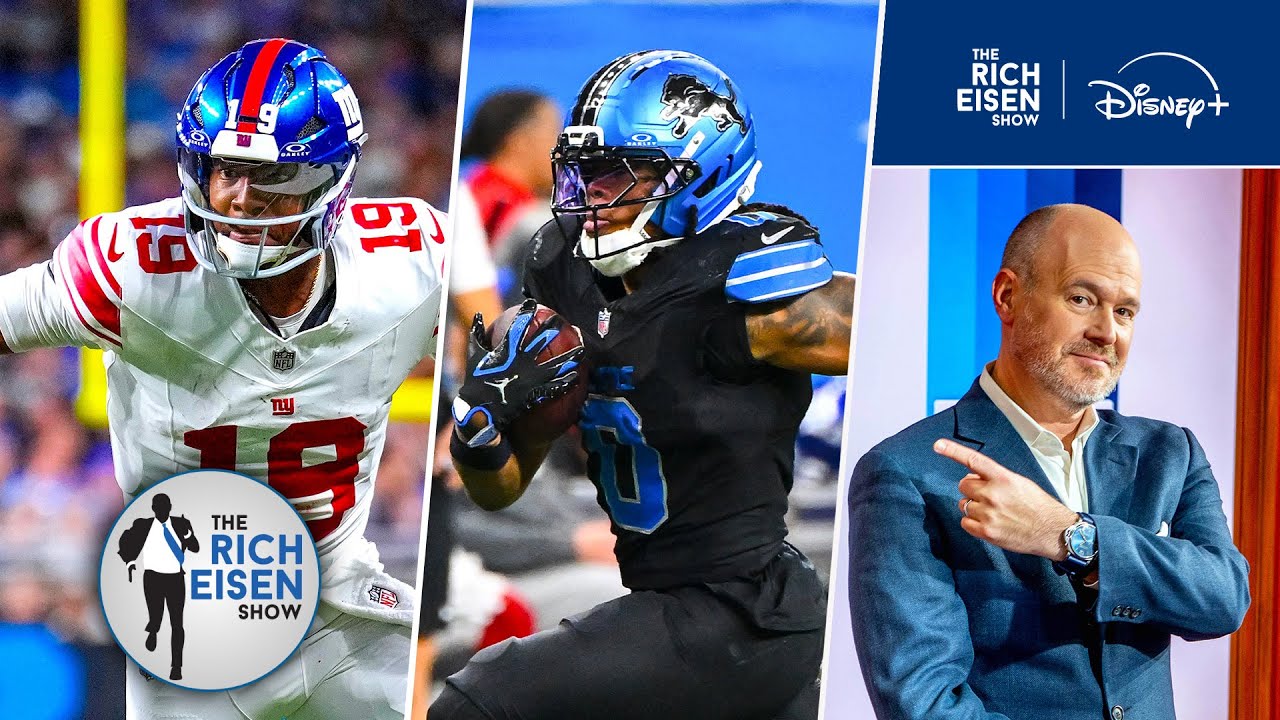 “That Game Was NUTS!!!” - Rich Eisen on the Wild Ride That Was Giants vs Lions in Week 12