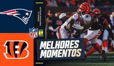 SEMANA 12 | New England Patriots vs Cincinnati Bengals | Melhores Momentos | NFL 2025