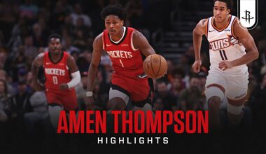 Amen Thompson (28 points) Highlights vs. Phoenix Suns