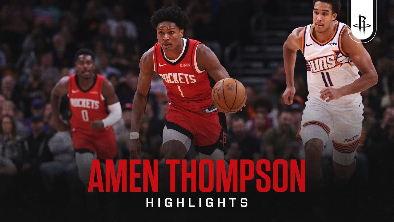 Amen Thompson (28 points) Highlights vs. Phoenix Suns