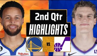 Golden State Warriors vs Utah Jazz Full Game Highlights 2nd Qtr | Nov 24 | 2025 NBA Highlights