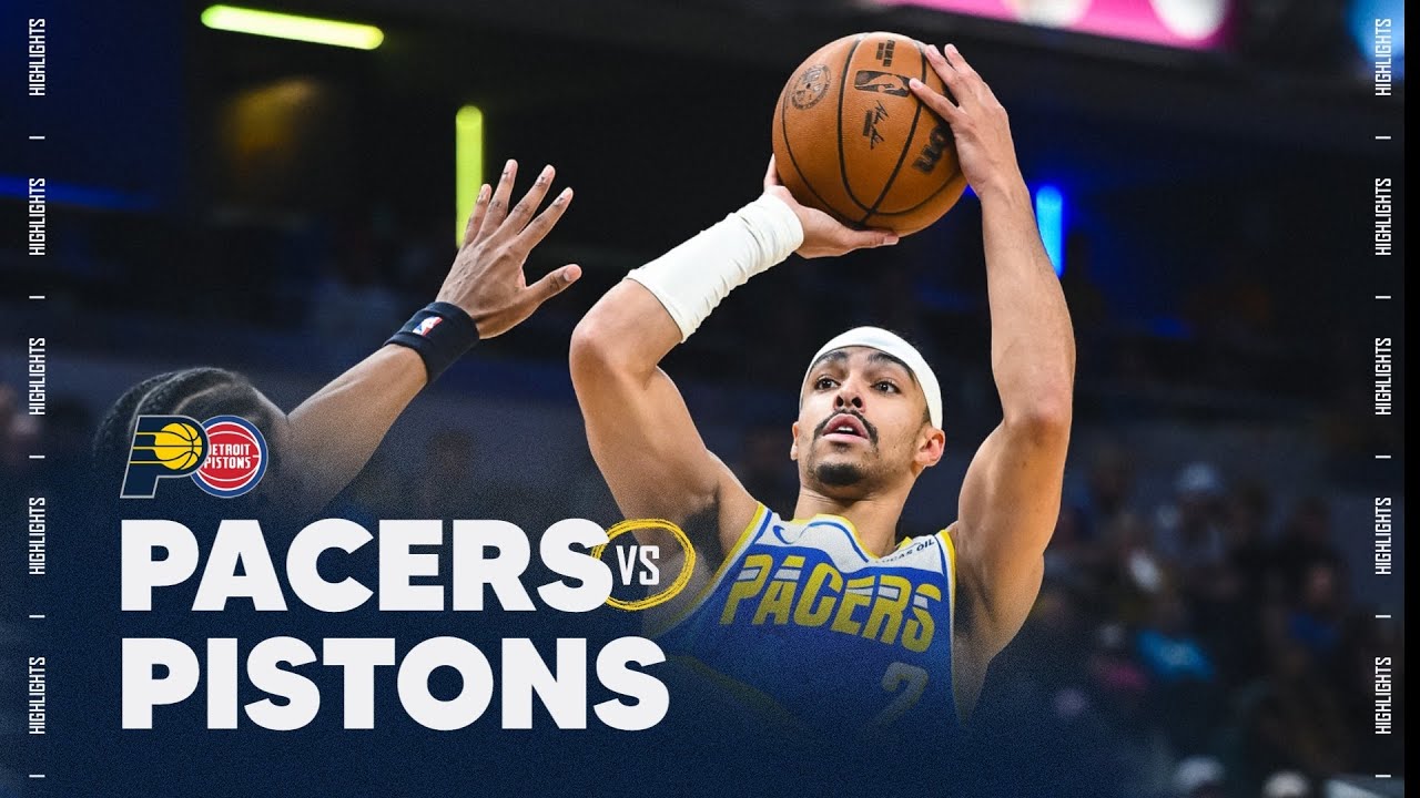 Indiana Pacers Highlights vs. Detroit Pistons | November 24, 2025