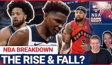 Timberwolves COLLAPSE Despite Anthony Edwards' 43 | Toronto Raptors & Detroit Pistons Are RISING