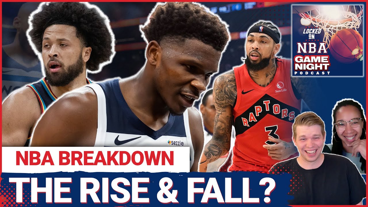 Timberwolves COLLAPSE Despite Anthony Edwards' 43 | Toronto Raptors & Detroit Pistons Are RISING