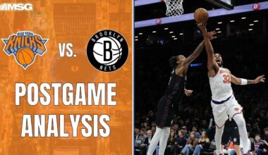 Knicks Defeat Nets In Battle Of The Boroughs 113-100 | New York Knicks