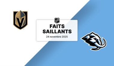 Golden Knights vs Mammoth 24/11/25 | Faits saillants
