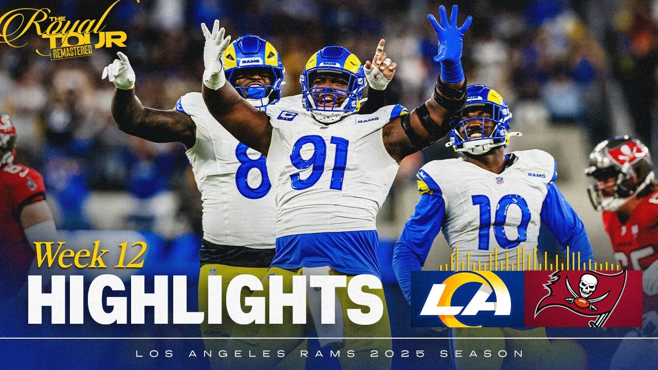 Rams' Highlights In Week 12 Win Over Buccaneers: Matthew Stafford's 3 Touchdowns & More