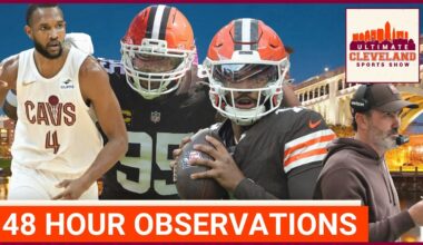 Shedeur Sanders is officially the Browns' starting QB + the Cavaliers need more from Evan Mobley