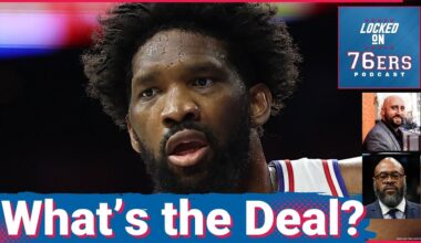 STATUS UPDATE: Joel Embiid practices, but questionable? - Locked On Philadelphia 76ers