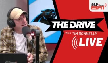 The Drive with Tim Donnelly LIVE - 11/25/25 | Carolina Panthers | Carolina Hurricanes