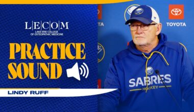 Josh Norris Not Ruled Out For Sabres Games Against Devils, Wild | Buffalo Coach Lindy Ruff