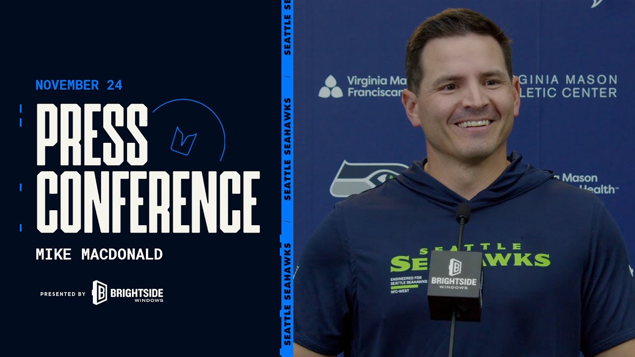 Head Coach Mike Macdonald Recaps The Week 12 Win, Gives Updates On Injured Players