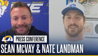 Sean McVay Talks About Cobie Durant’s Pick-Six; Nate Landman On His Journey To A Contract Extension