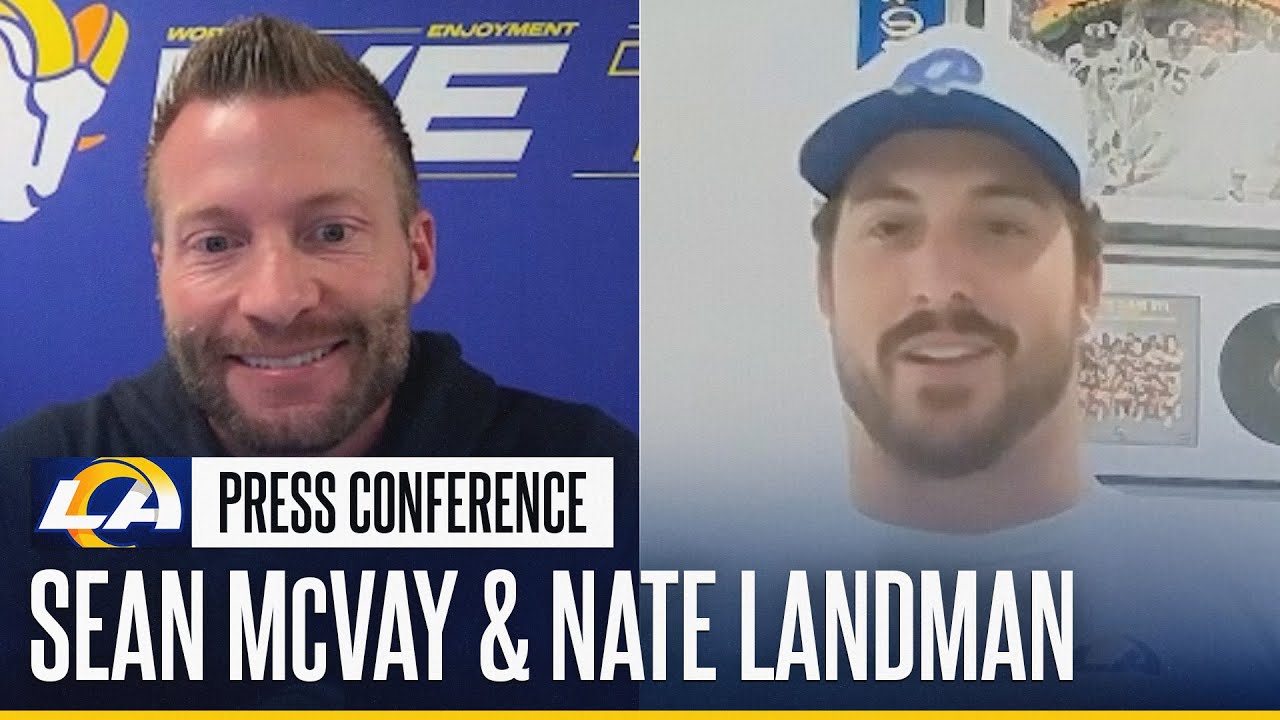 Sean McVay Talks About Cobie Durant’s Pick-Six; Nate Landman On His Journey To A Contract Extension