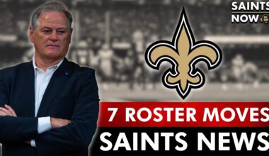 🚨BREAKING: New Orleans Saints Make MULTIPLE Roster Moves | Saints News