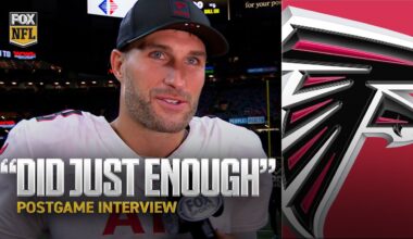 ‘Total team win’ 💪 Falcons’ Kirk Cousins on 24-10 win over Saints | NFL on FOX