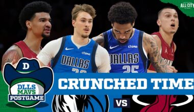 Dallas Mavericks Suffer Another Close Loss Vs. Heat. DEJA VU! | DLLS MAVS POSTGAME
