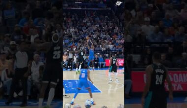 3️⃣ ball from 6️⃣ #okcthunder