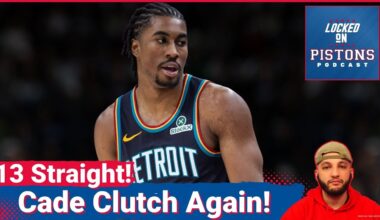 CLUTCH: Cade Cunningham FINISHES Pacers as Detroit Pistons TIE Franchise WIN-STREAK Record