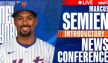 Marcus Semien New York Mets Introductory News Conference