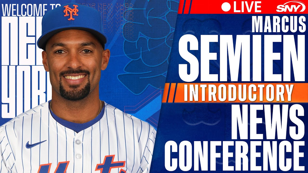 Marcus Semien New York Mets Introductory News Conference