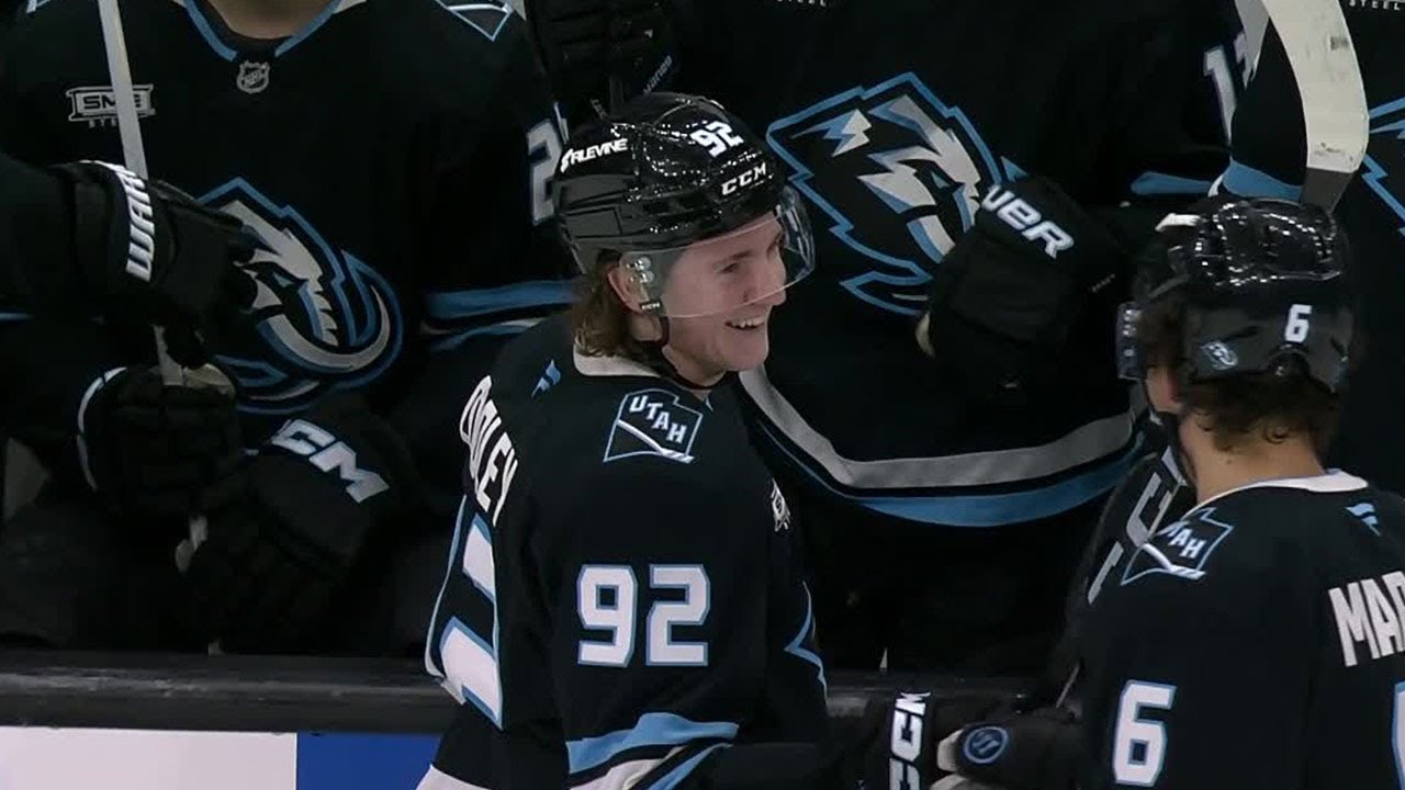 Cooley has 1st FOUR-GOAL GAME in Utah history!!!!