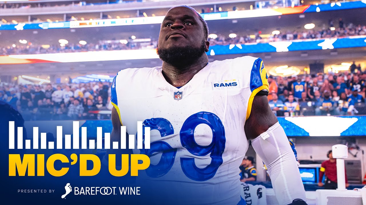 Hype Man Kevin Dotson Mic'd Up For Rams' Week 12 Win Over The Buccaneers